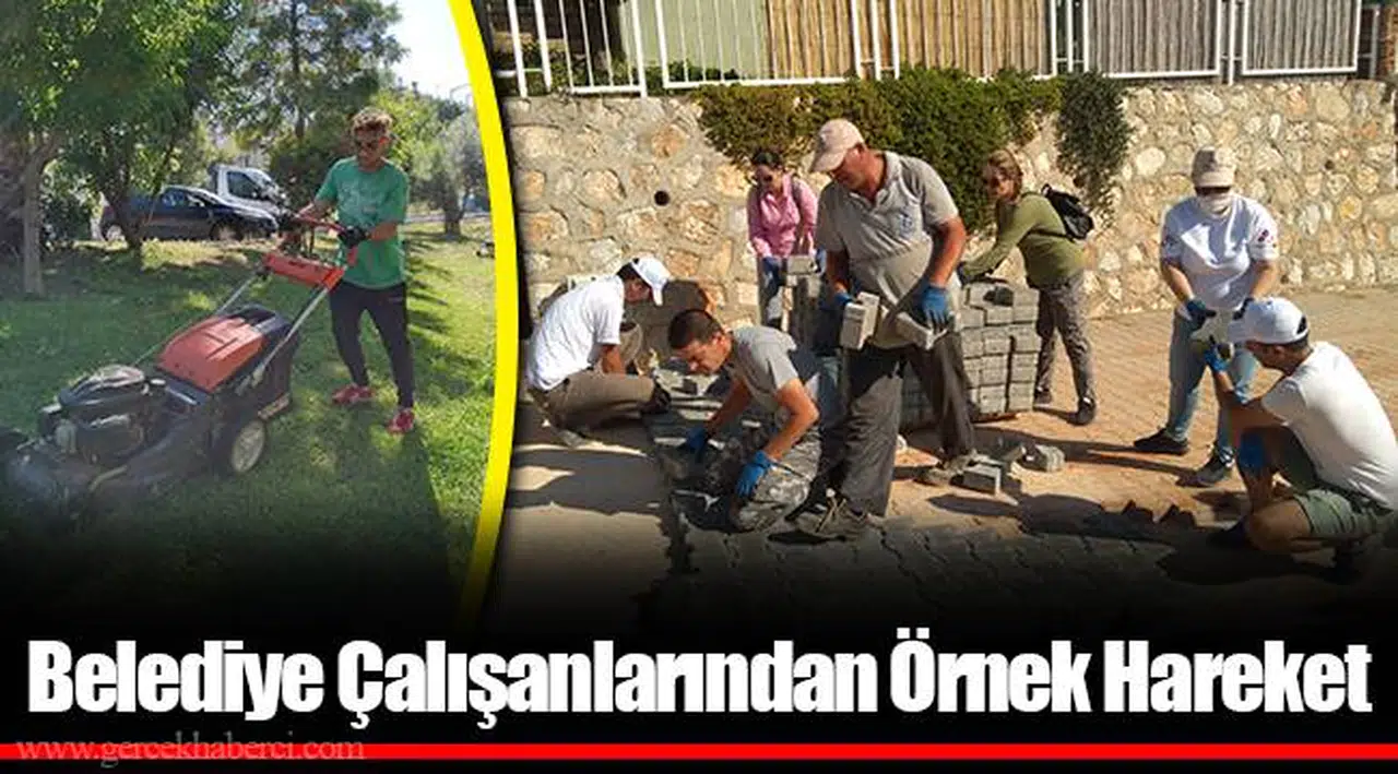 Belediye Çalışanlarından Örnek Hareket
