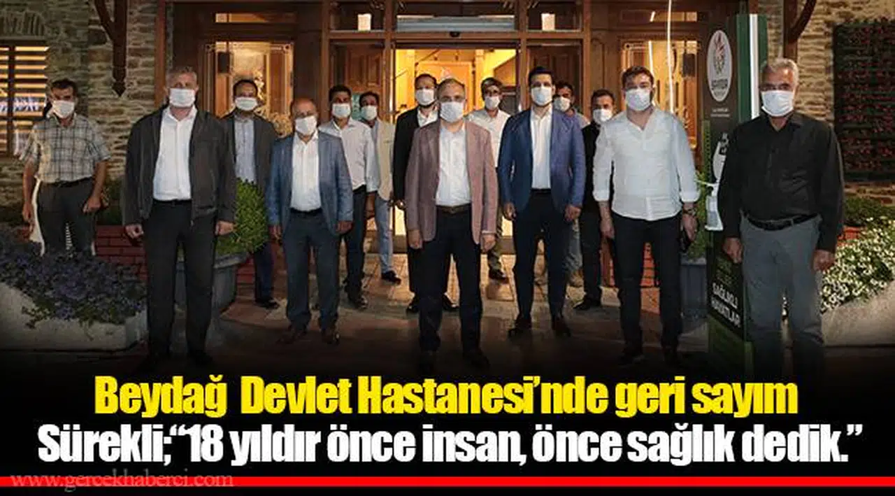 Beydağ  Devlet Hastanesi’nde geri sayım