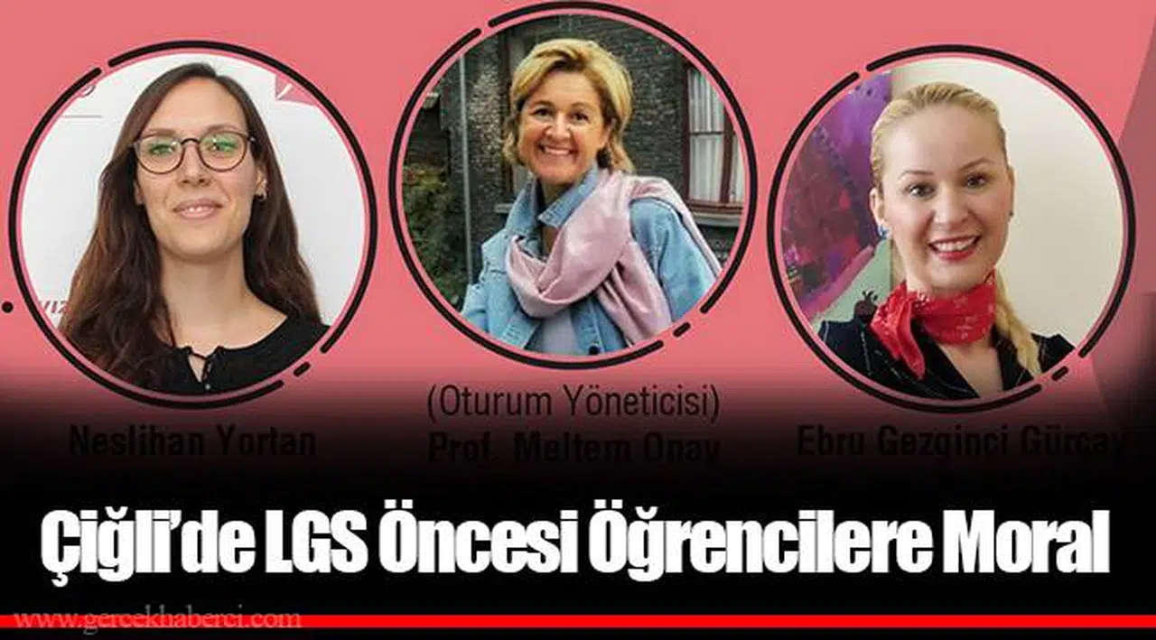 Çiğli’de LGS Öncesi Öğrencilere Moral