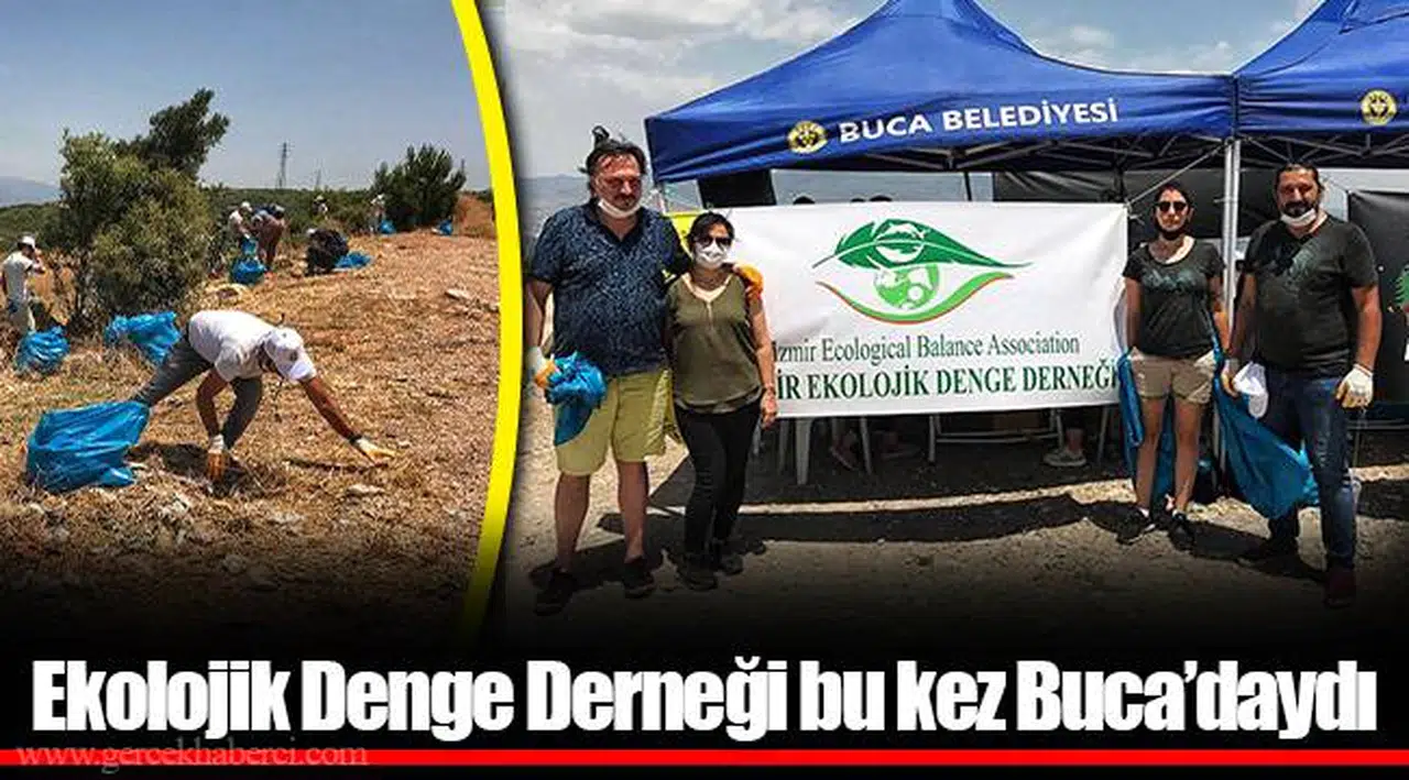 Ekolojik Denge Derneği bu kez Buca'daydı