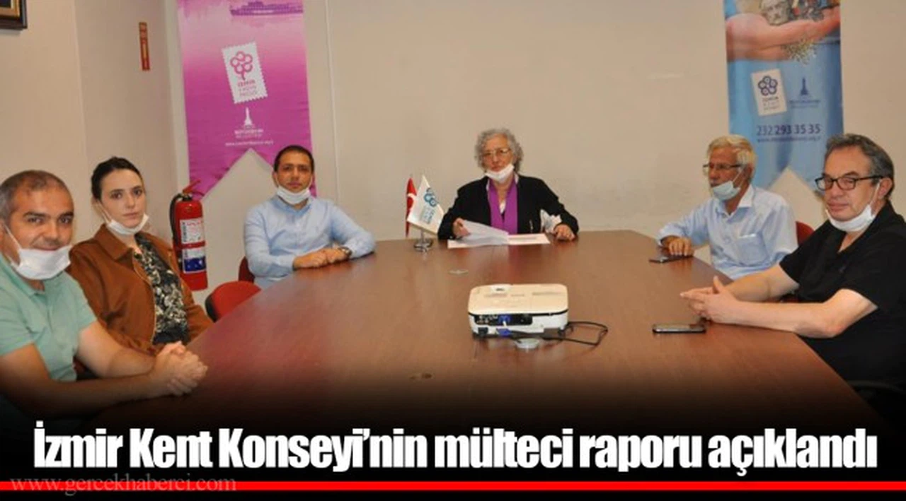 İzmir Kent Konseyi’nin mülteci raporu açıklandı