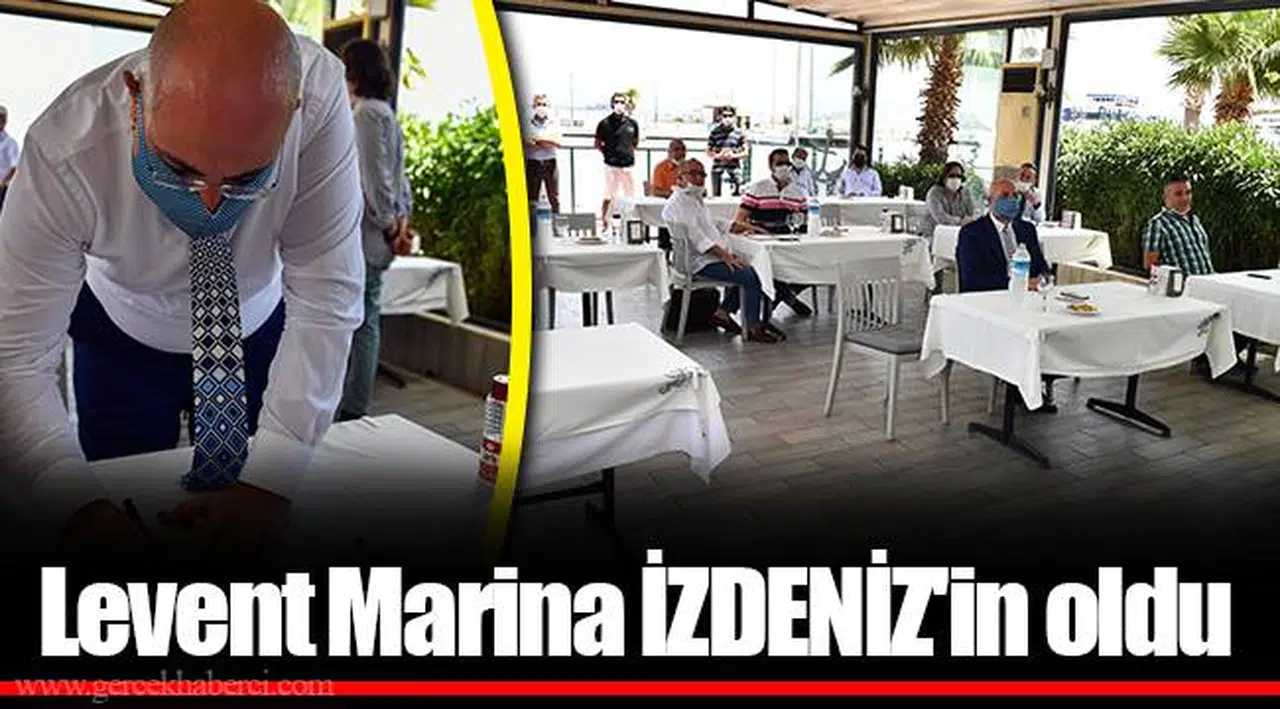 Levent Marina İZDENİZ'in oldu