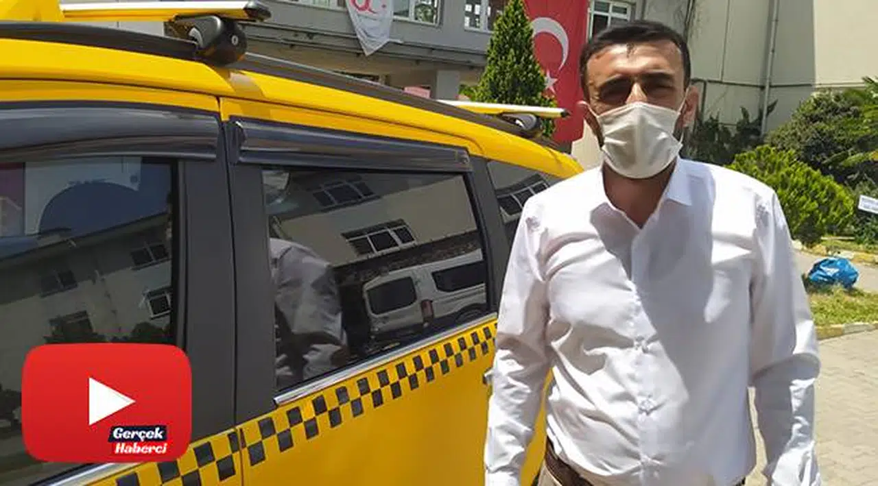 Taksiciden örnek davranış: Sağlıkçıları ücretsiz taşıyor