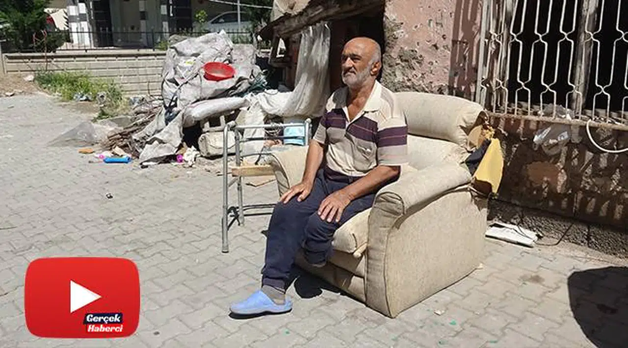 Tek bacağı ile yaşam savaşı veriyor