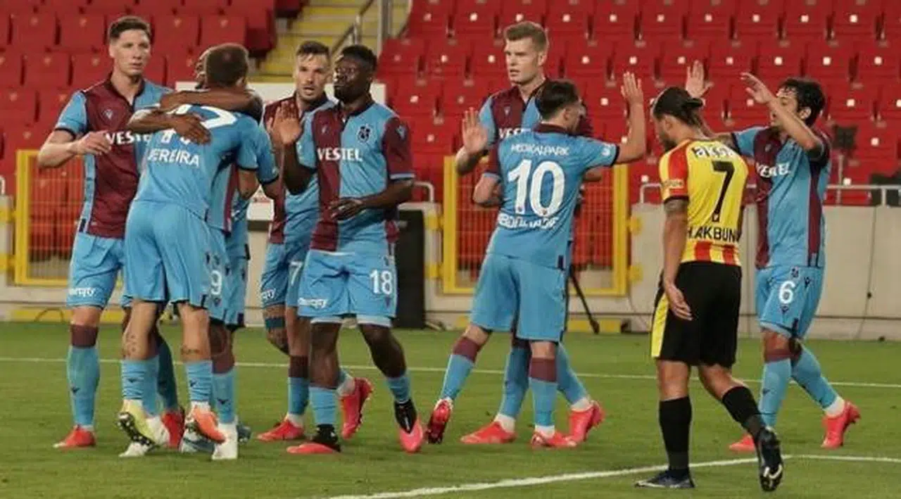 Trabzonspor galibiyetle döndü, zirveyi bırakmadı