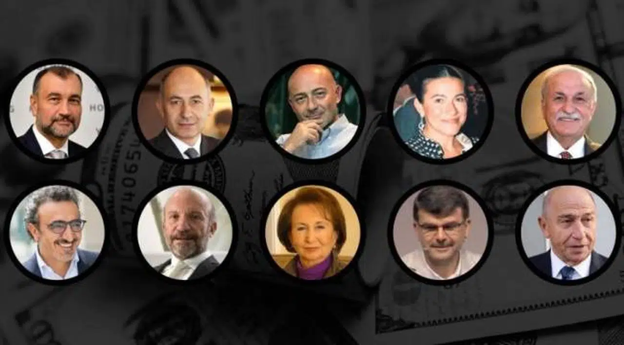 Türkiye’nin en zengin 100 ismi belli oldu