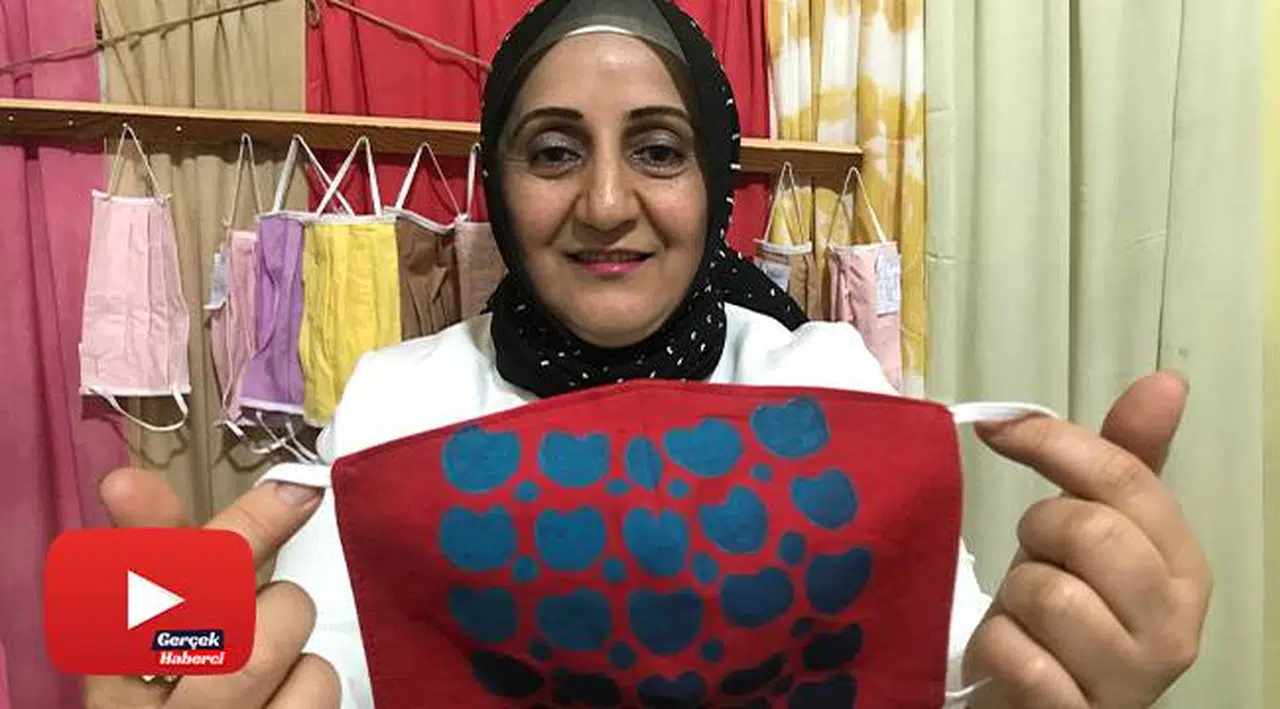 Yazmalı maskeler nefes açıyor