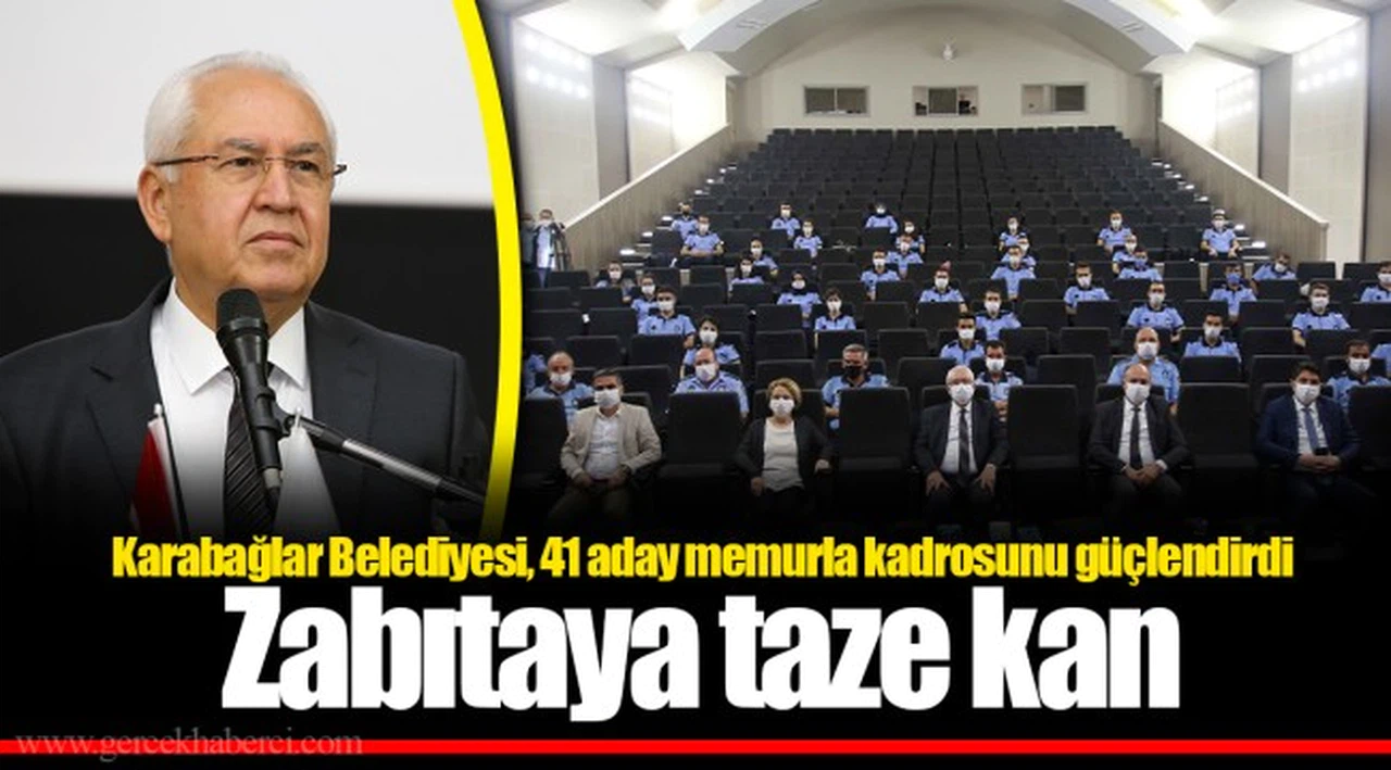 Zabıtaya taze kan