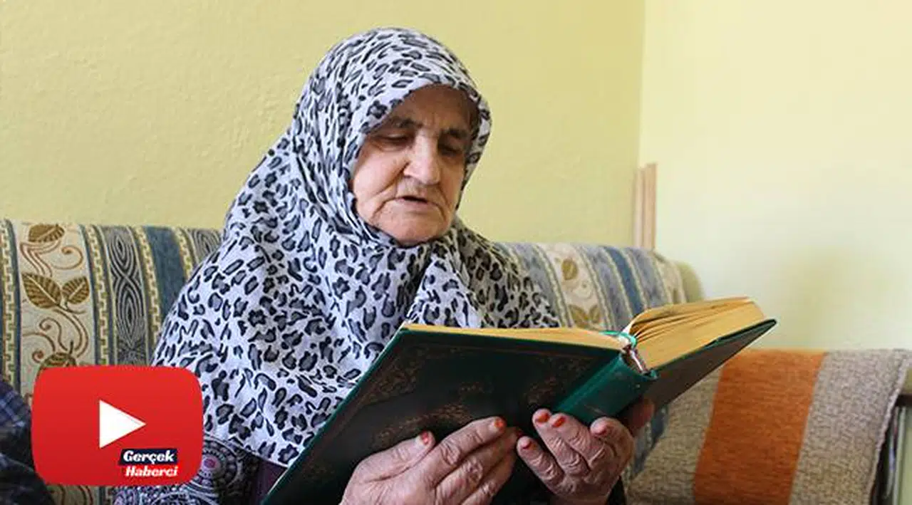 81 yaşında Kur’an-ı Kerim okumayı öğrendi