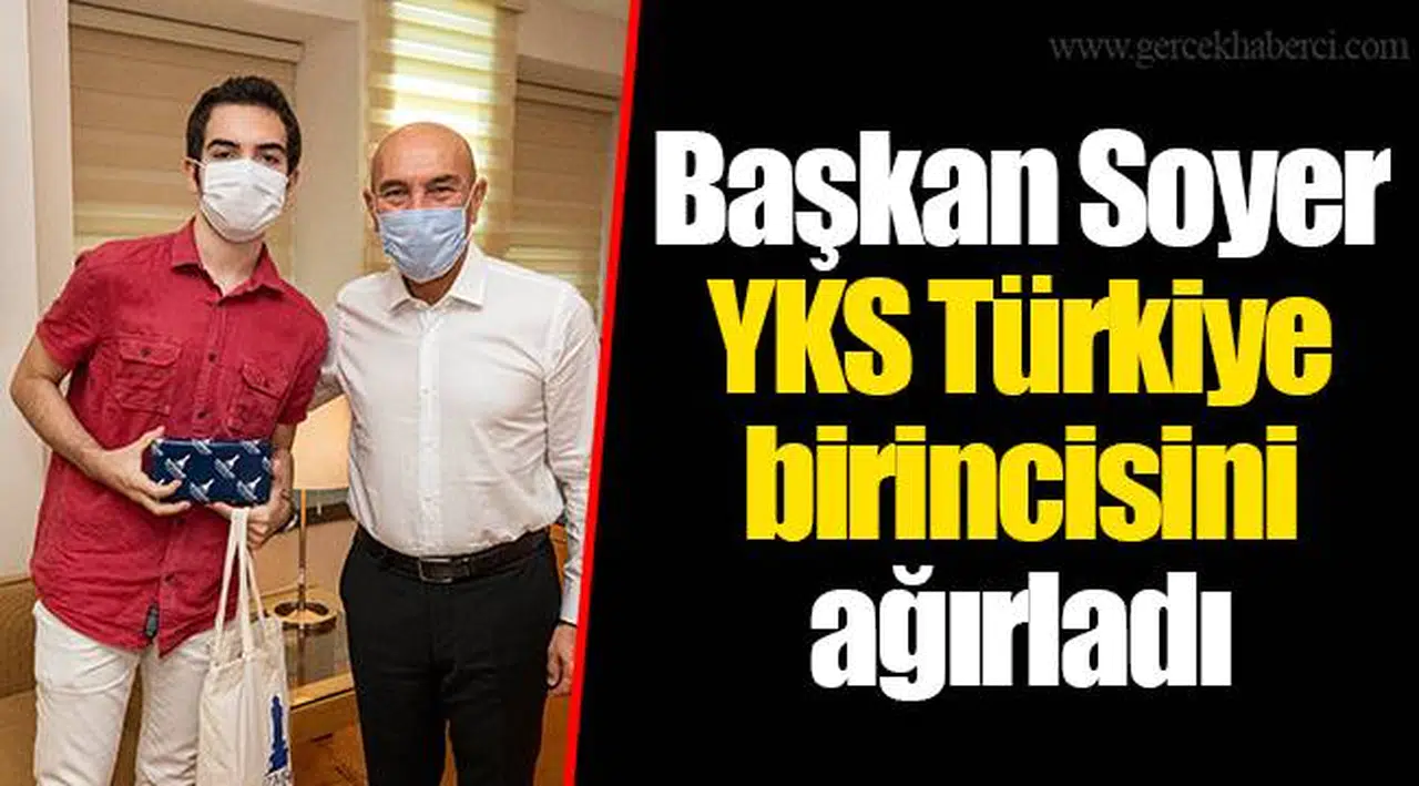 Başkan Soyer YKS Türkiye birincisini ağırladı
