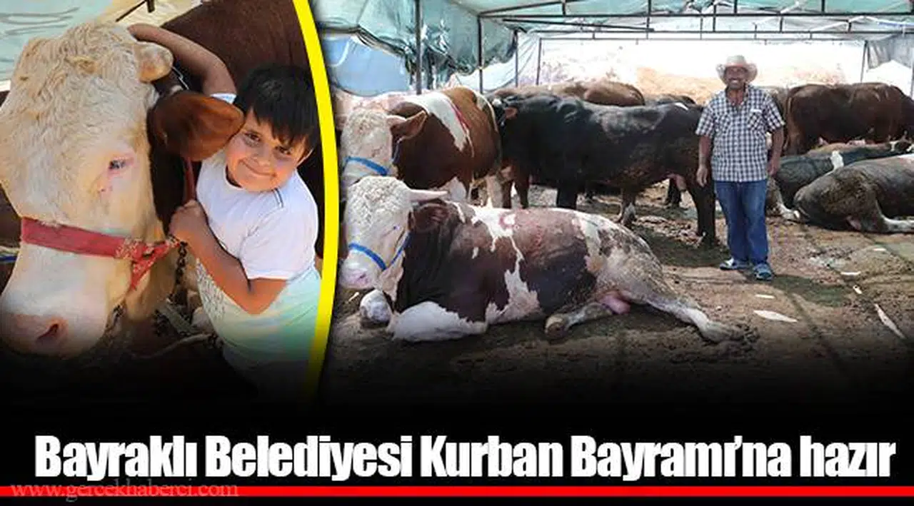 Bayraklı Belediyesi Kurban Bayramı’na hazır