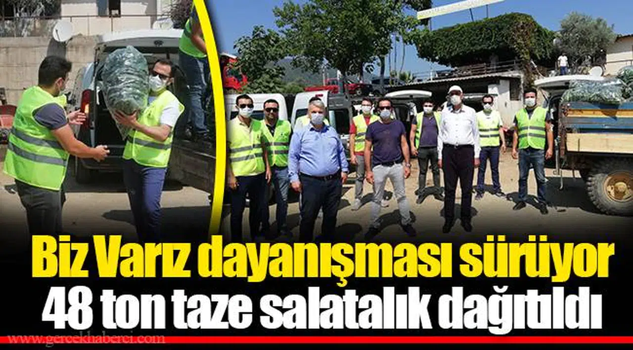 Biz Varız dayanışması sürüyor