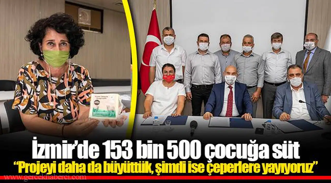 İzmir’de 153 bin 500 çocuğa süt