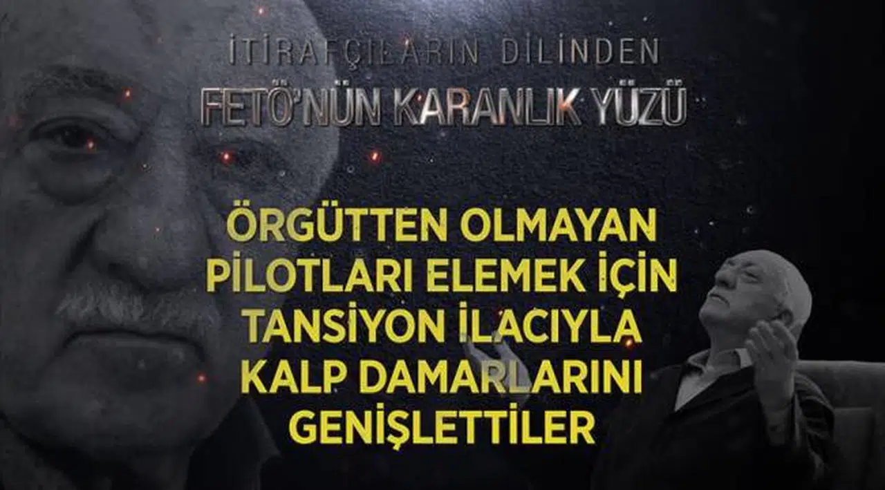 Örgütten olmayan pilotları elemek için tansiyon ilacıyla kalp damarlarını genişlettiler