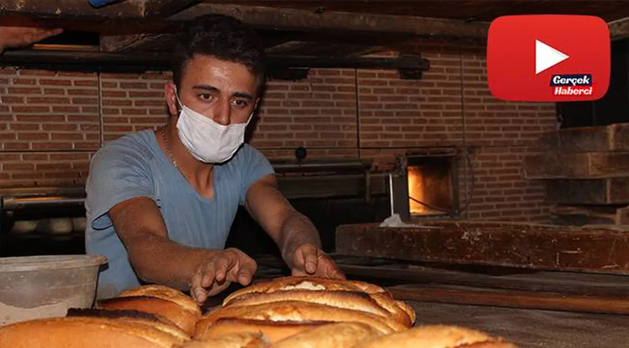 Örnek fırıncılar 300 derece sıcakta bile maske takıyor