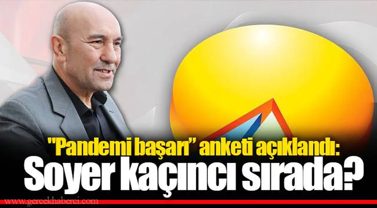 "Pandemi başarı" anketi açıklandı: Soyer kaçıncı sırada?