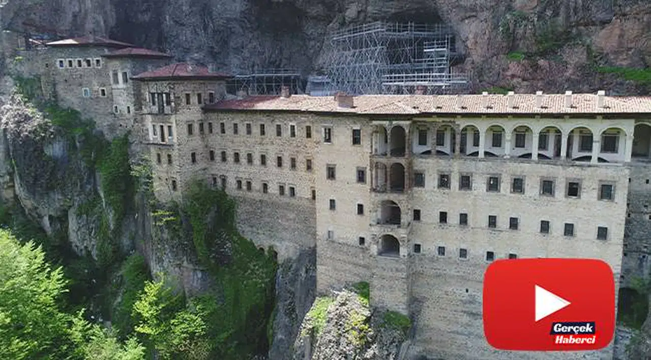 Restorasyonu 5 yıl süren Sümela Manastırı yarın ziyarete açılıyor