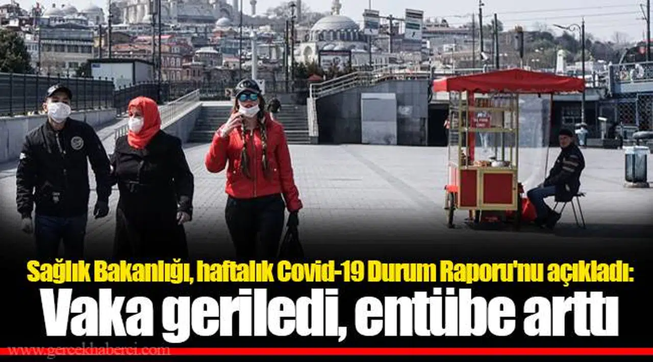 Sağlık Bakanlığı, haftalık Covid-19 Durum Raporu'nu açıkladı: Vaka geriledi, entübe arttı