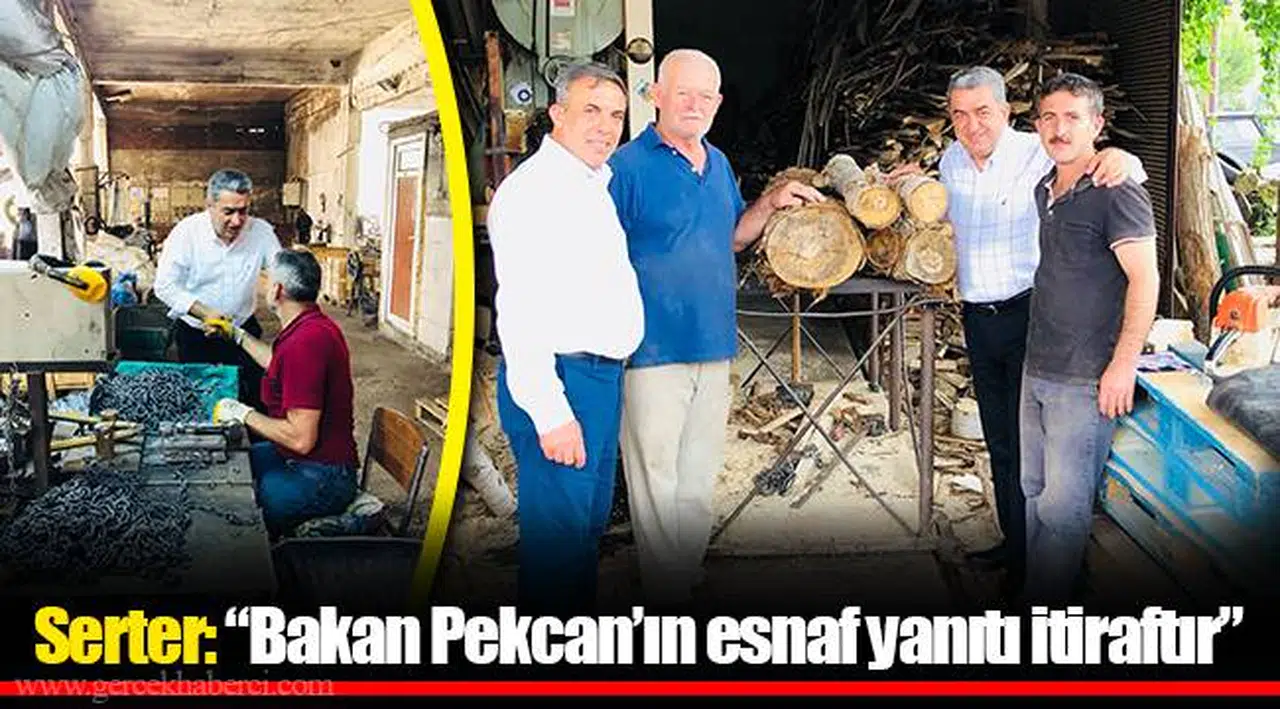 Serter: “Bakan Pekcan’ın esnaf yanıtı itiraftır”