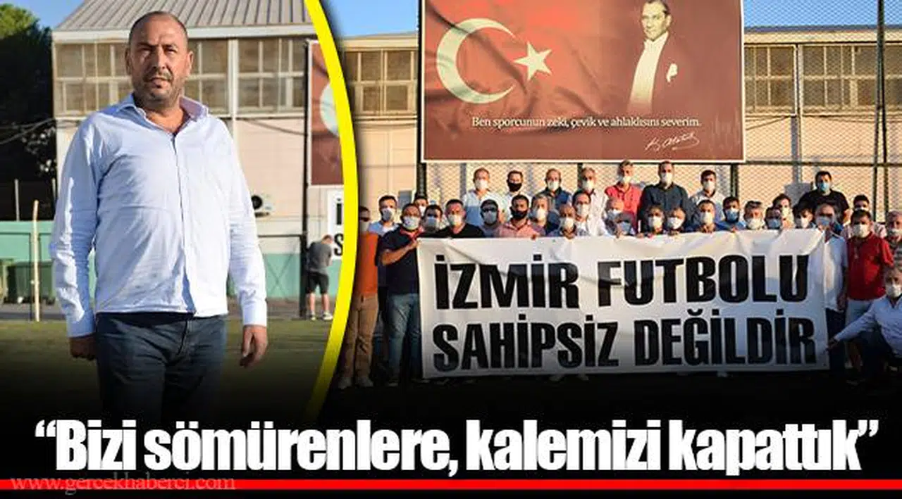 “Bizi sömürenlere, kalemizi kapattık”