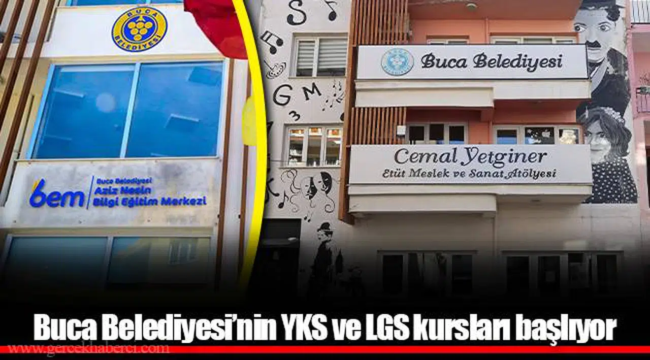 Buca Belediyesi’nin YKS ve LGS kursları başlıyor 