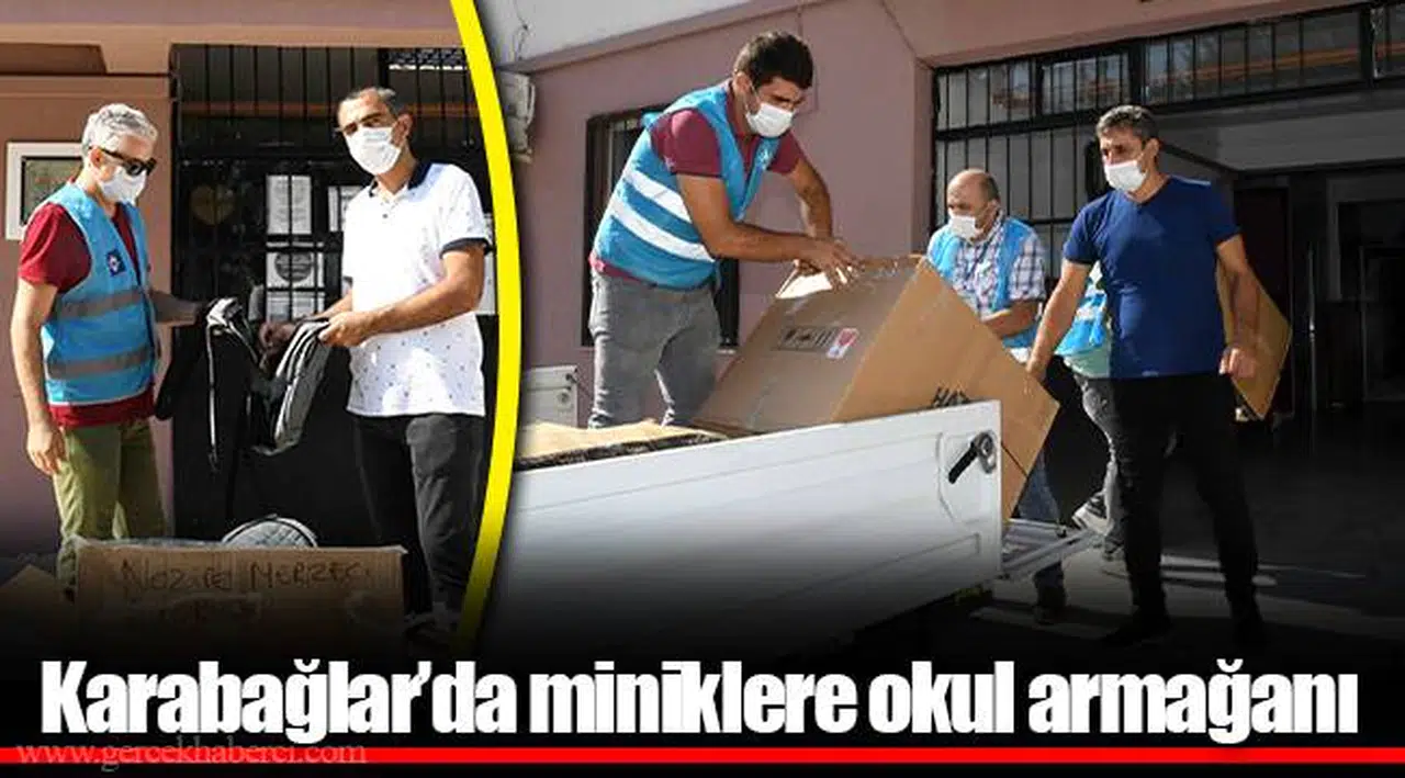 Karabağlar’da miniklere okul armağanı