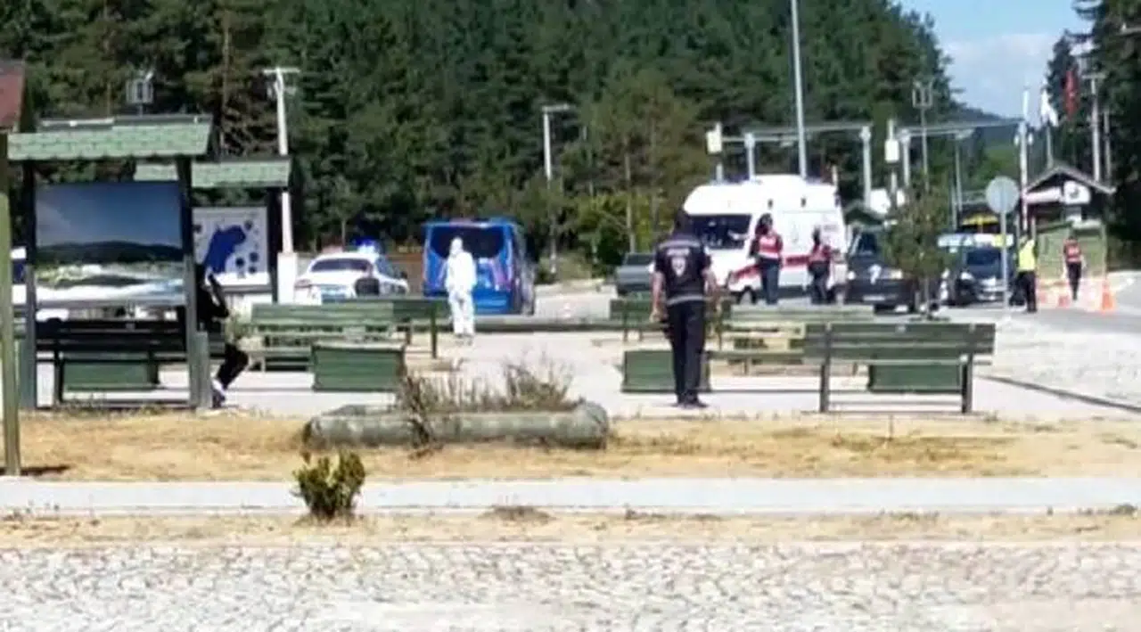 Karantinada olmak yerine Abant'a geldiler