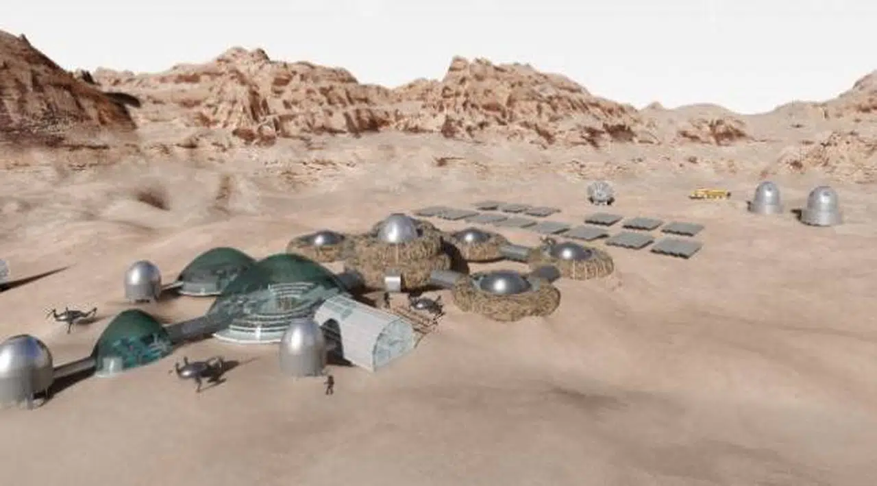 Mars’ta yaşam alanı tasarımına ödül