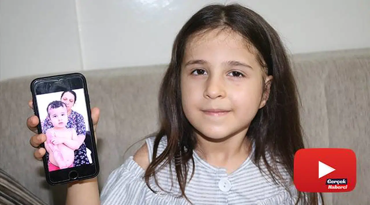 Minik Miray'ın yürek burkan görüntüsünden eser kalmadı