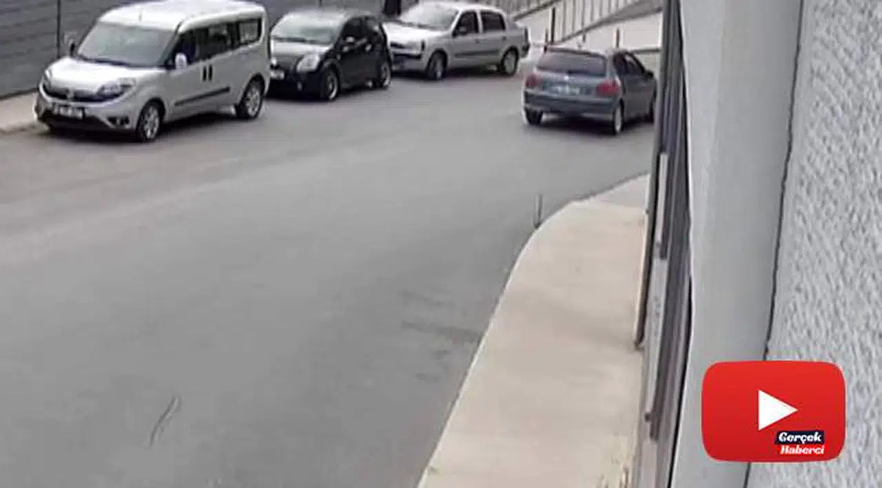 Oto hırsızının yöntemi hayrete düşürdü