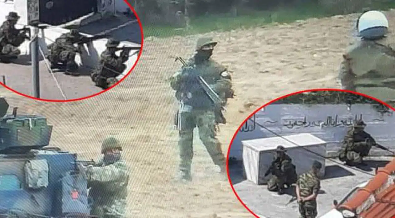 Tam teçhizatlı Yunan komandolarından Türk köyünde tatbikat!