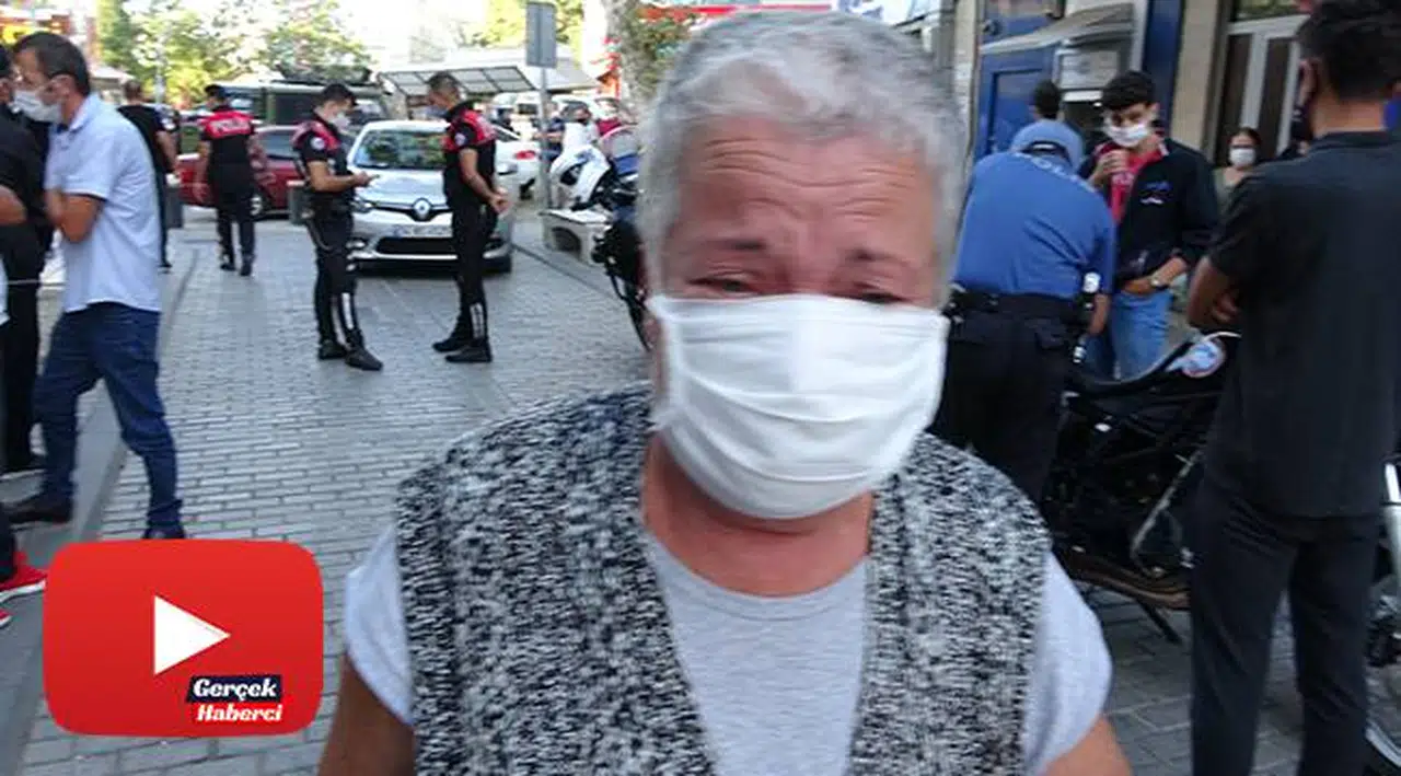72 yaşındaki yaşlı kadın maske takmayanlar için gözyaşlarına boğuldu