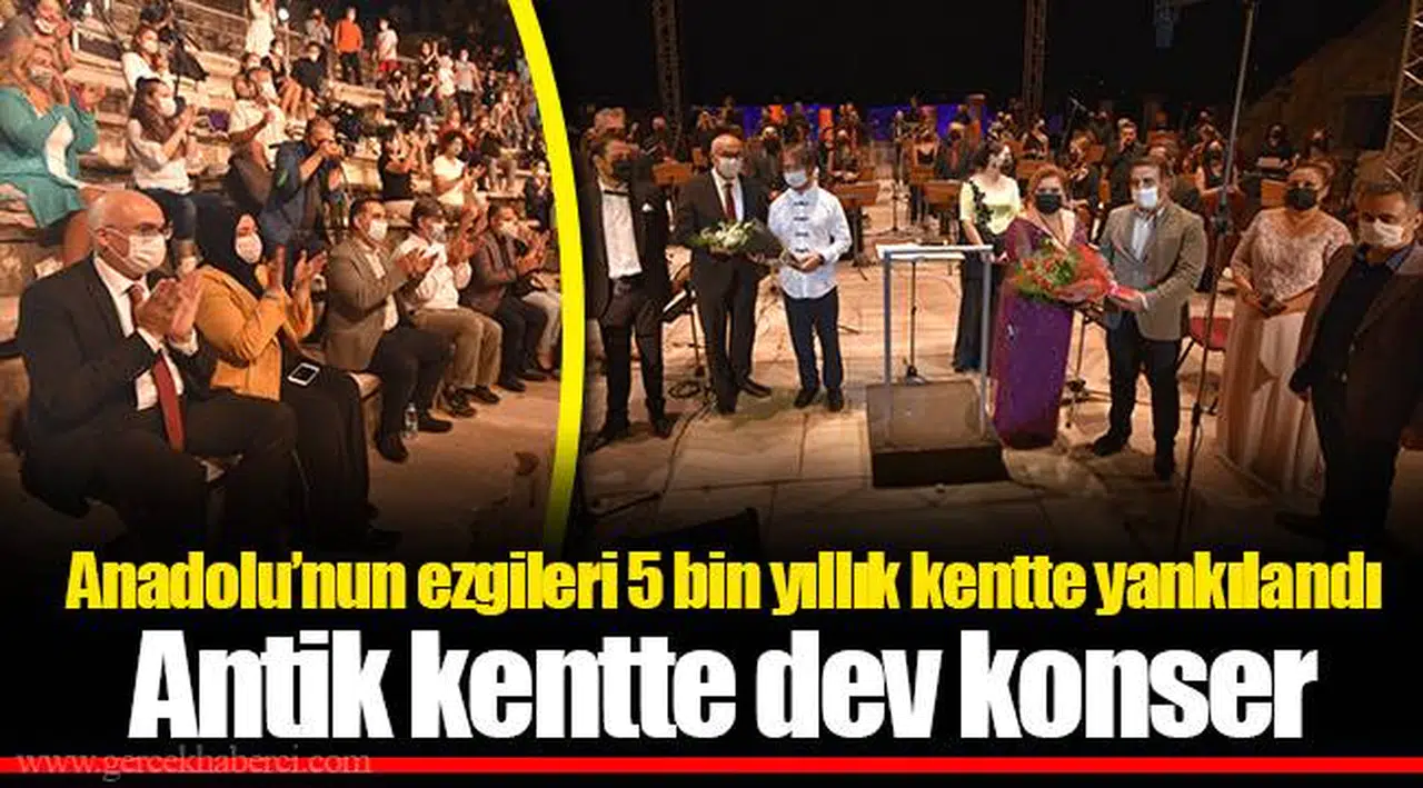 Anadolu’nun ezgileri 5 bin yıllık kentte yankılandı