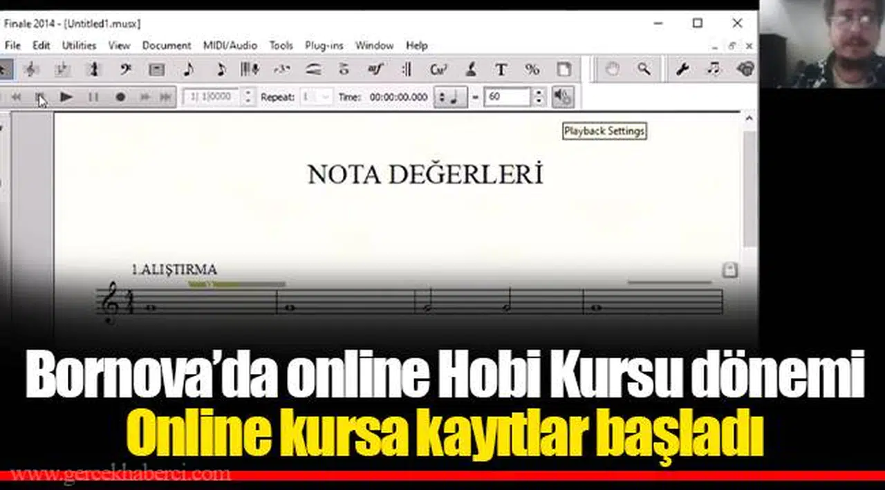 Bornova'da online Hobi Kursu dönemi