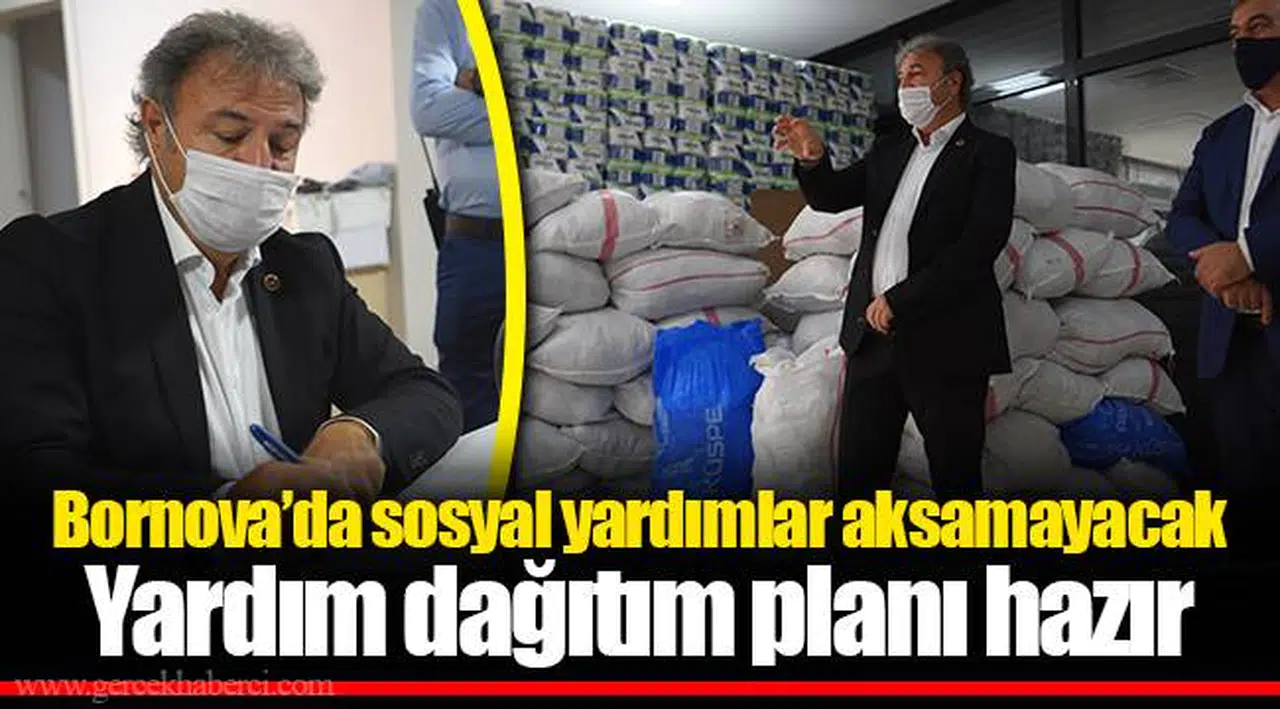 Bornova’da sosyal yardımlar aksamayacak