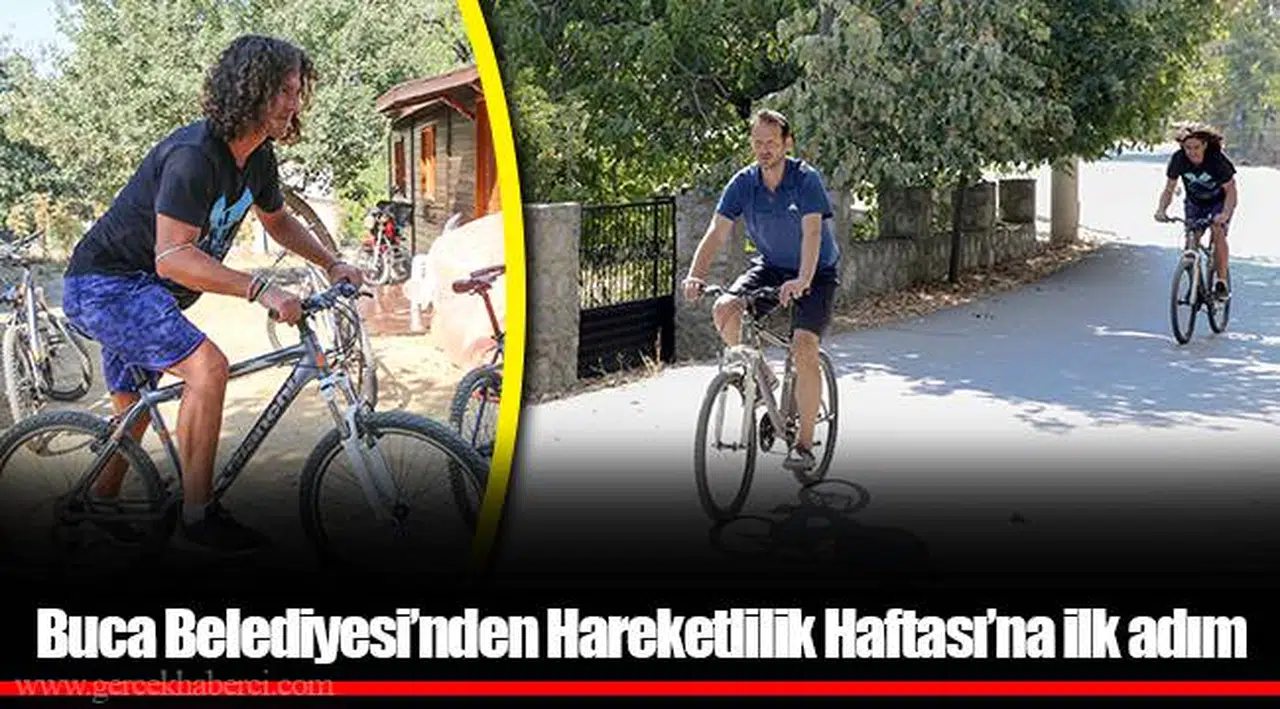 Buca Belediyesi’nden Hareketlilik Haftası’na ilk adım 