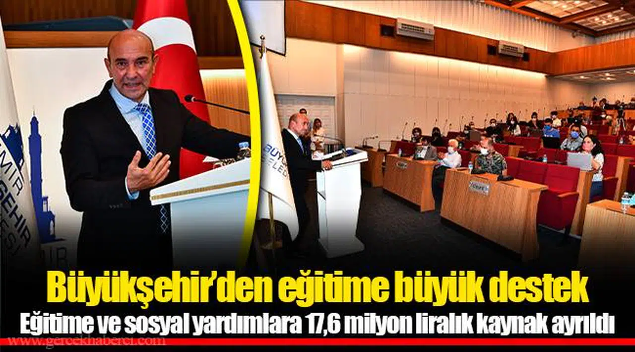 Büyükşehir’den eğitime büyük destek