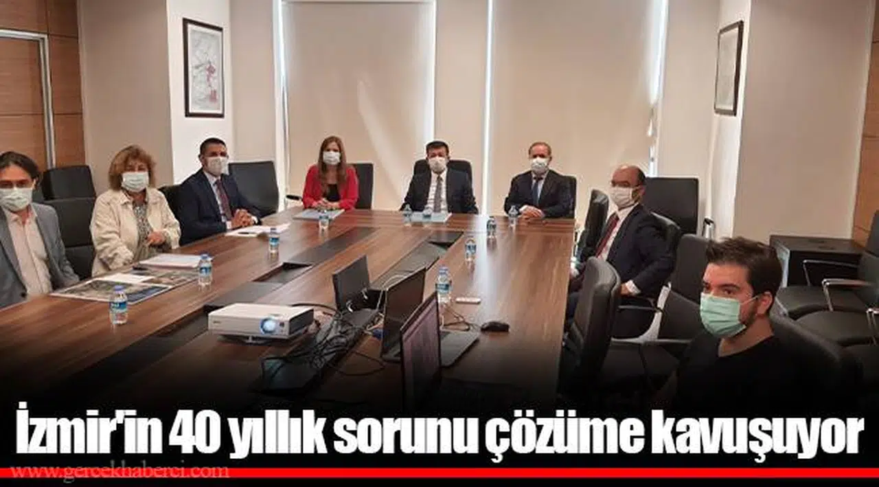 İzmir'in 40 yıllık sorunu çözüme kavuşuyor