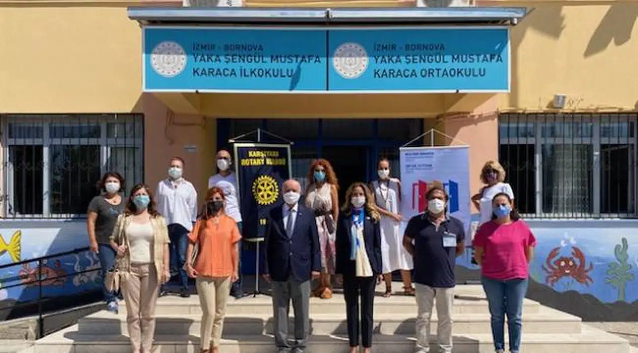 KARŞIYAKA ROTARY’NİN TOPLUM BİRLİĞİ OKULLARI YENİ EĞİTİM ÖĞRETİM YILINA HAZIR