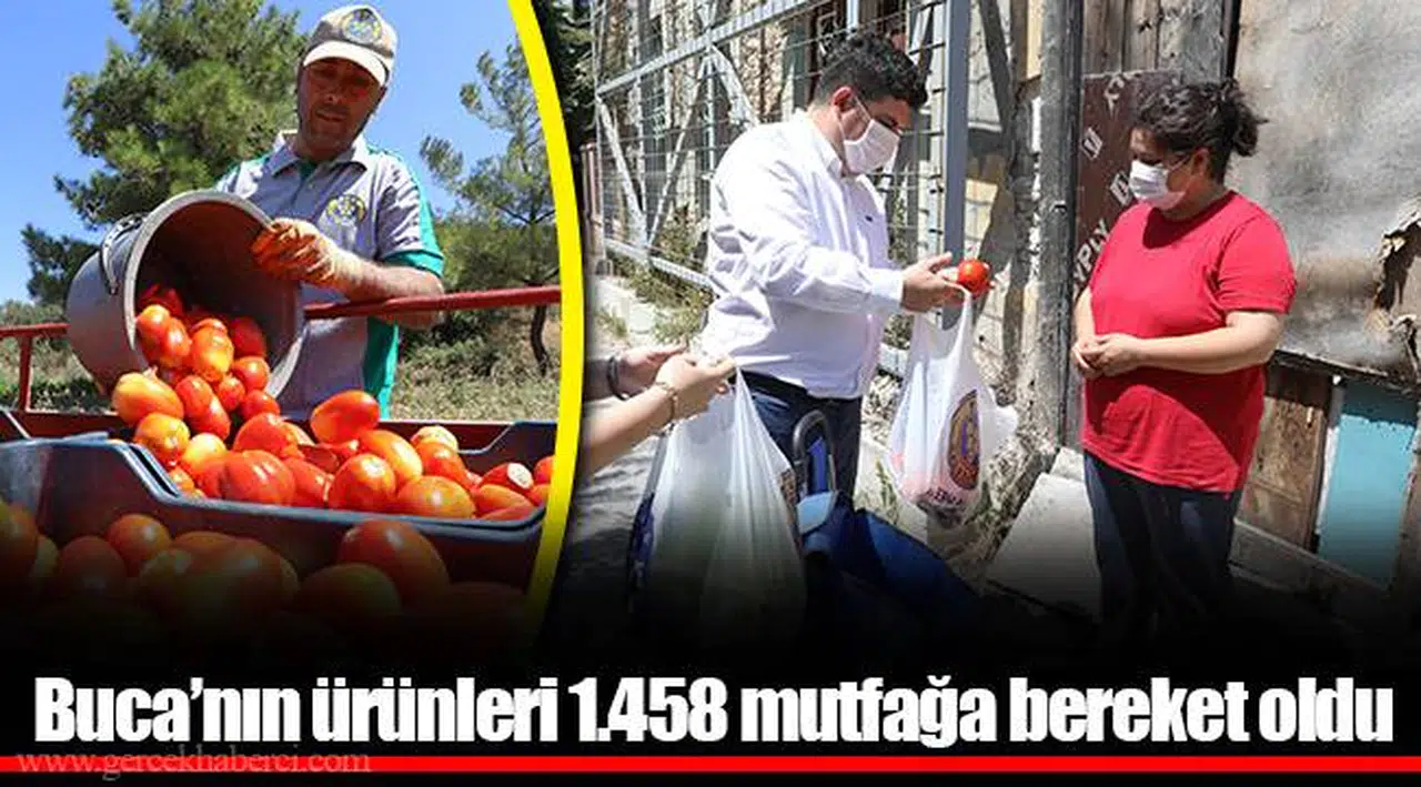 Buca’nın ürünleri 1.458 mutfağa bereket oldu 