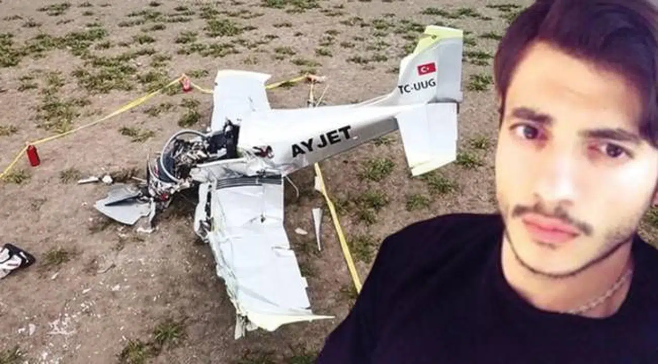 Büyükçekmece'de düşen eğitim uçağının pilotu yaşamını yitirdi