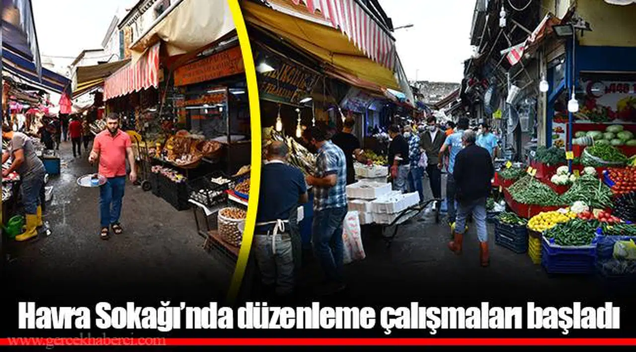 Havra Sokağı’nda düzenleme çalışmaları başladı