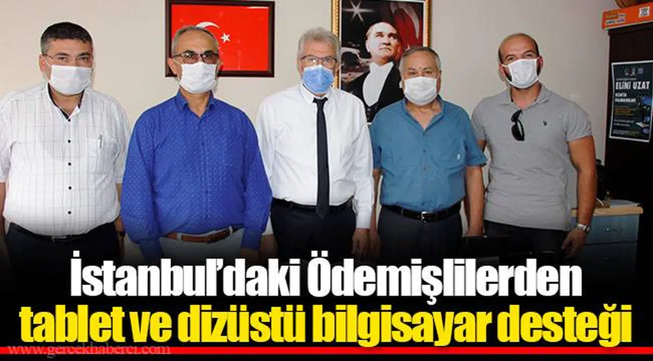 İstanbul’daki Ödemişlilerden tablet ve dizüstü bilgisayar desteği 