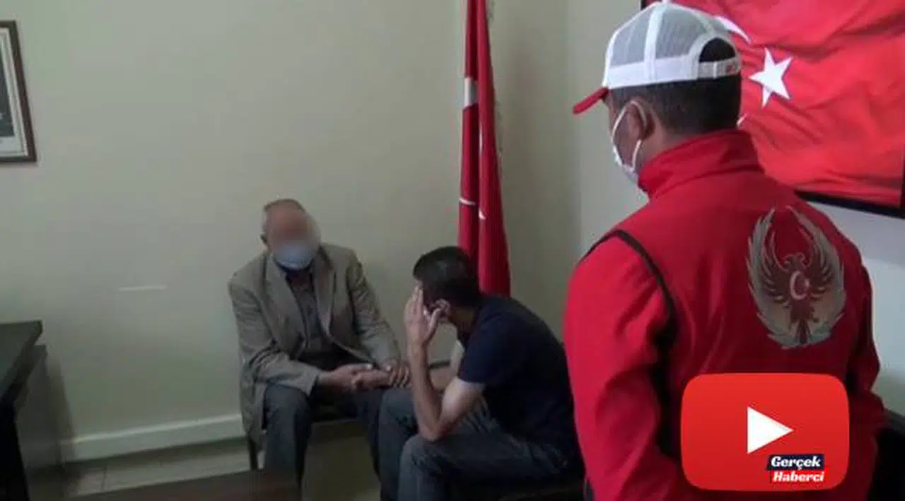 Polis ve ailesi tarafından ikna edilen terörist teslim oldu