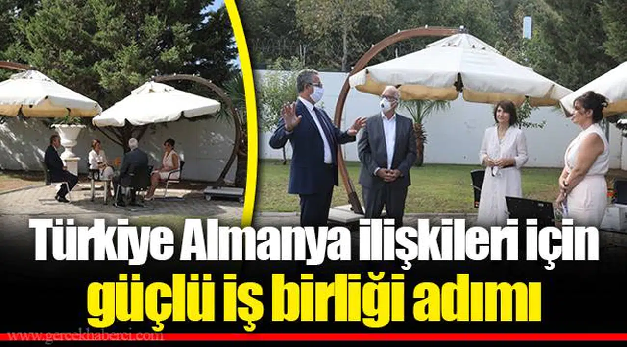 Türkiye Almanya ilişkileri için güçlü iş birliği adımı