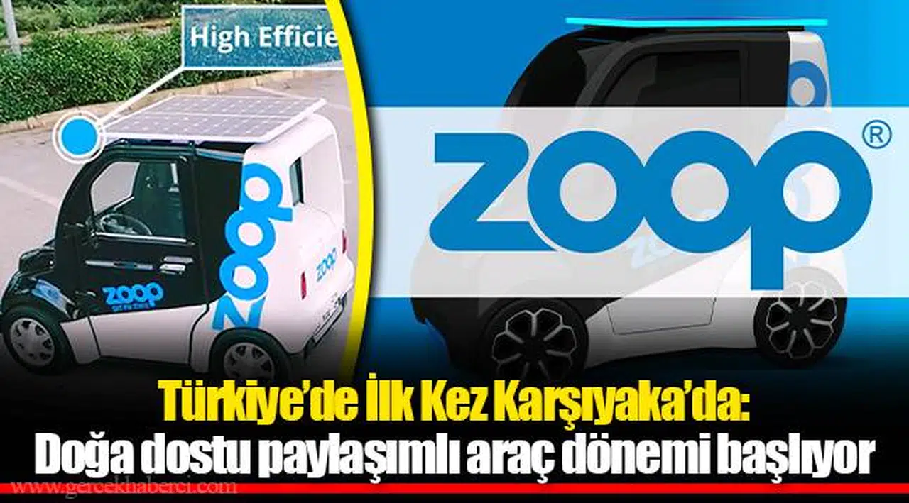 Türkiye’de İlk Kez Karşıyaka’da:  Doğa dostu paylaşımlı araç dönemi başlıyor