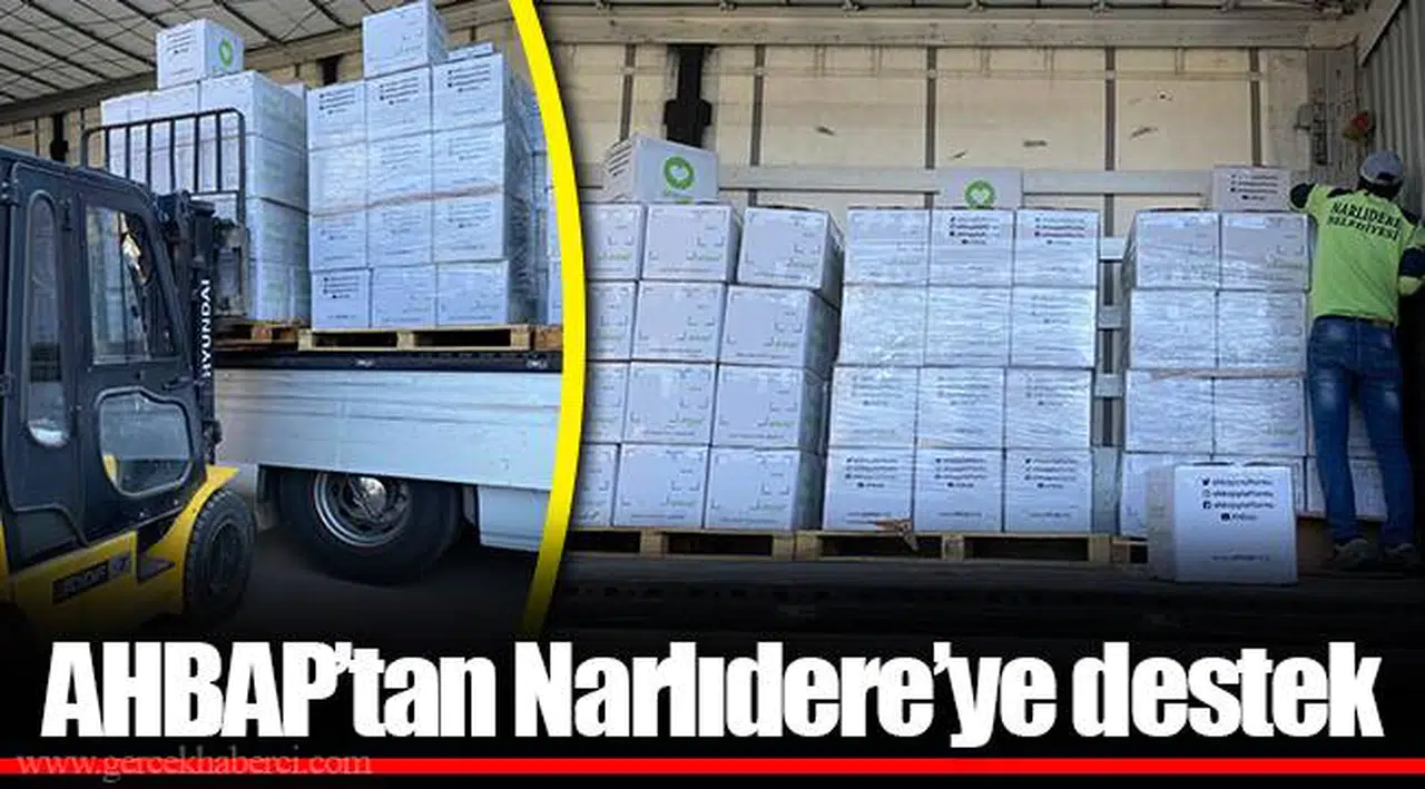 AHBAP’tan Narlıdere’ye destek