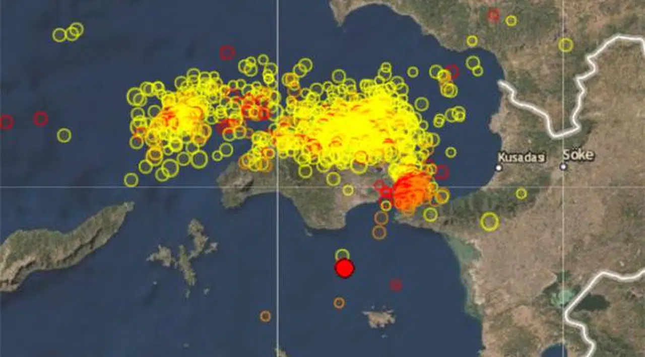 Ege'de deprem fırtınası