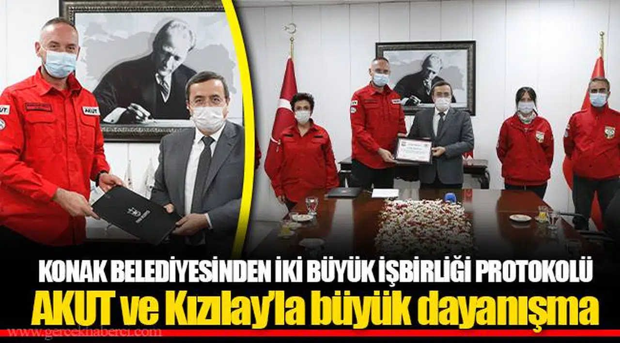 KONAK BELEDİYESİNDEN İKİ BÜYÜK İŞBİRLİĞİ PROTOKOLÜ