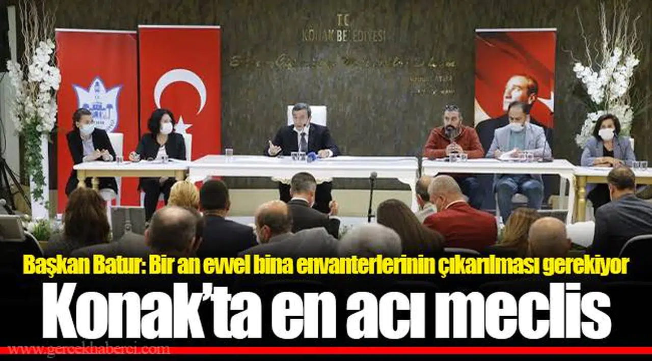 Konak’ta en acı meclis